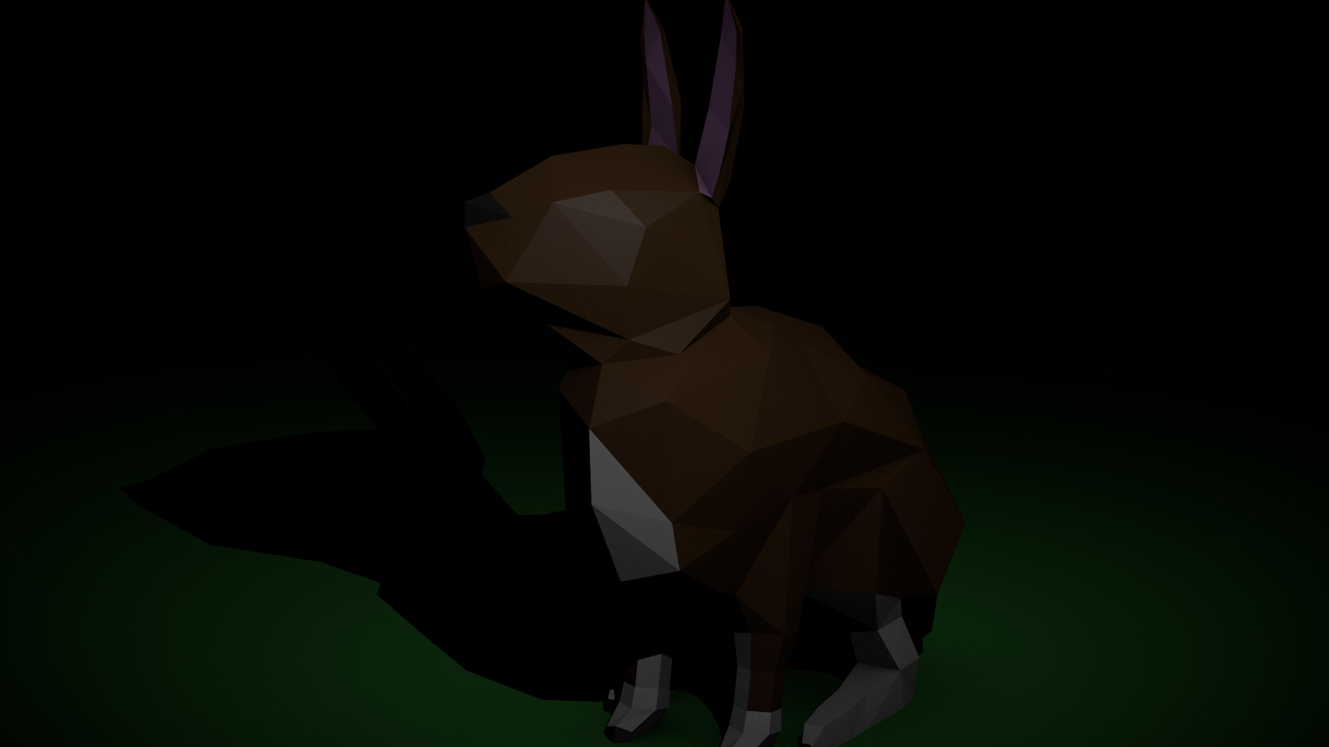 Artstation Low Poly Animal Wallpaper Set 1920x1080