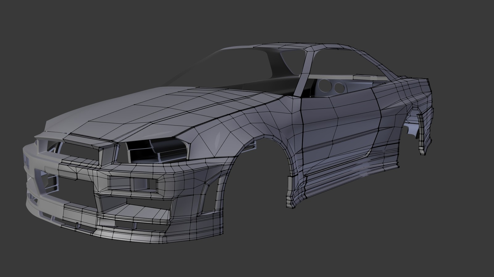 Nissan skyline gtr r34 чертеж