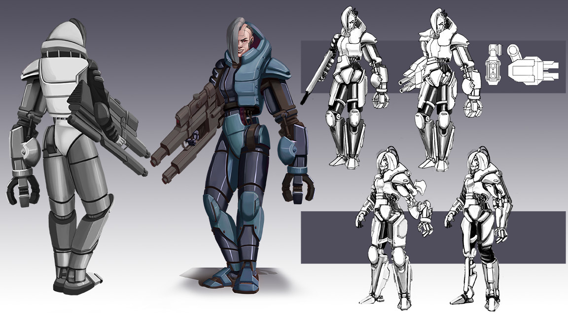 ArtStation - Cyborg Villain