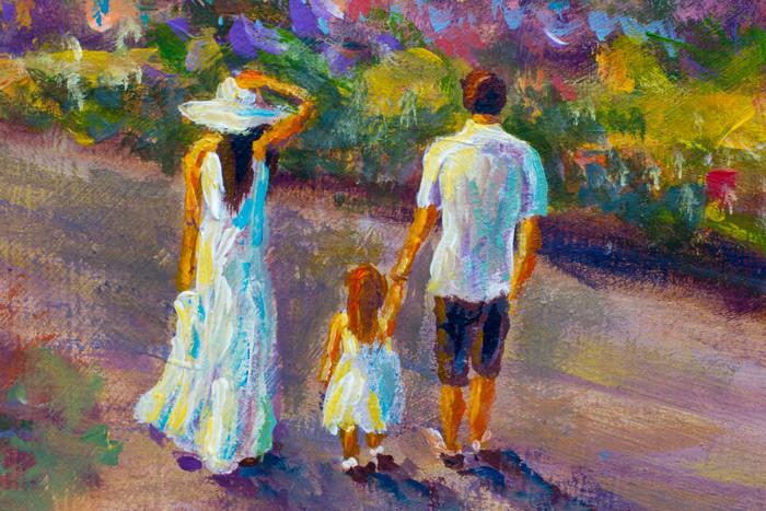 Artstation Tuscany Painting On Canvas 37 8 Landscape Painting