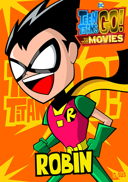 ArtStation - Robin From Teen Titans Go!