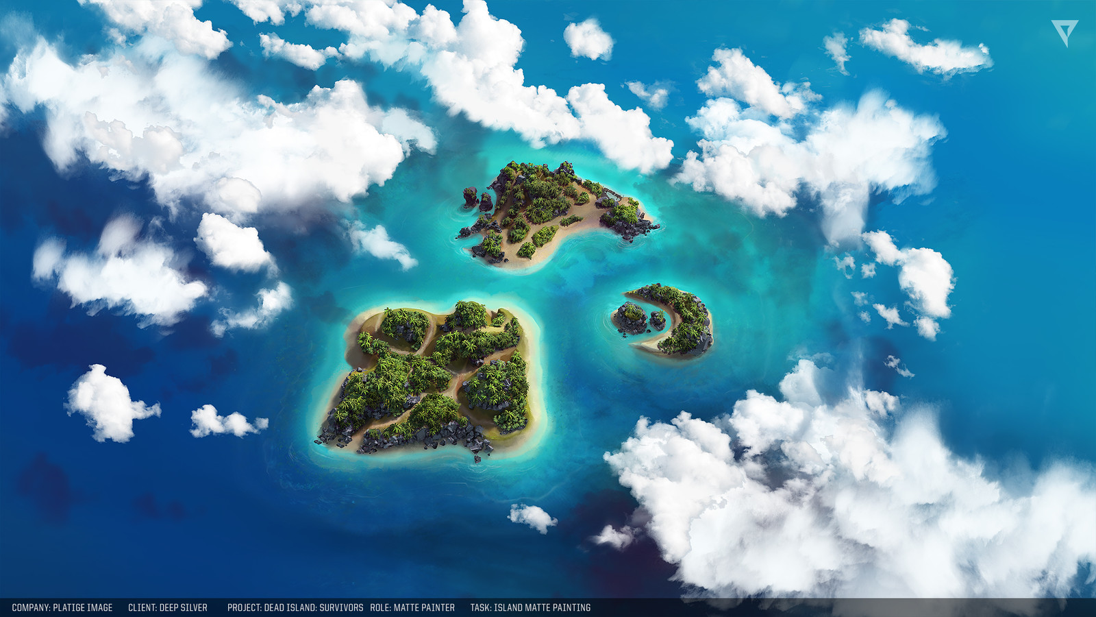 Island mattepainting