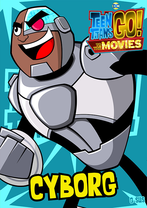 Jesus Prado G Sus Art Teen Titans Go Cyborg
