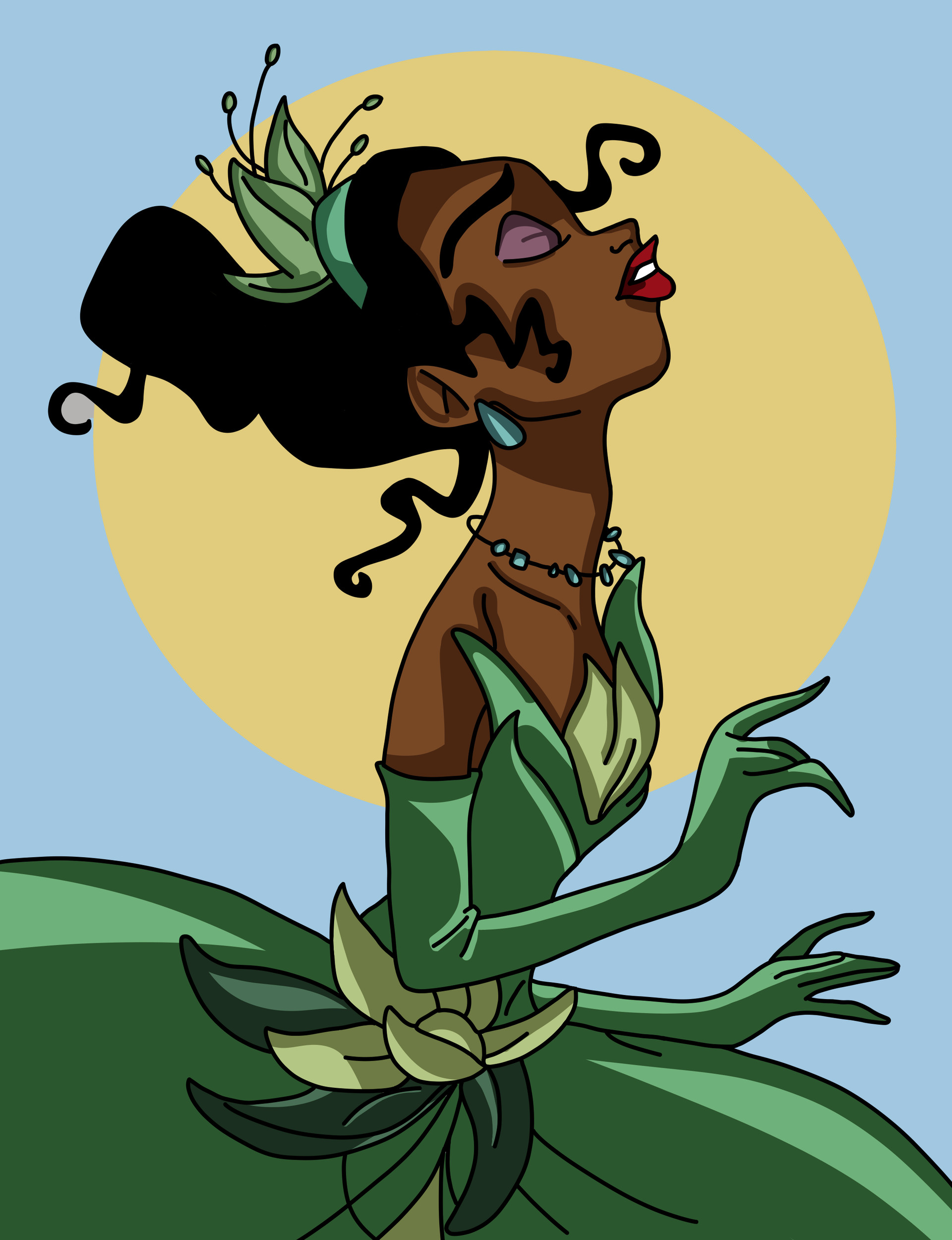 ArtStation - Tiana - The Princess and the Frog