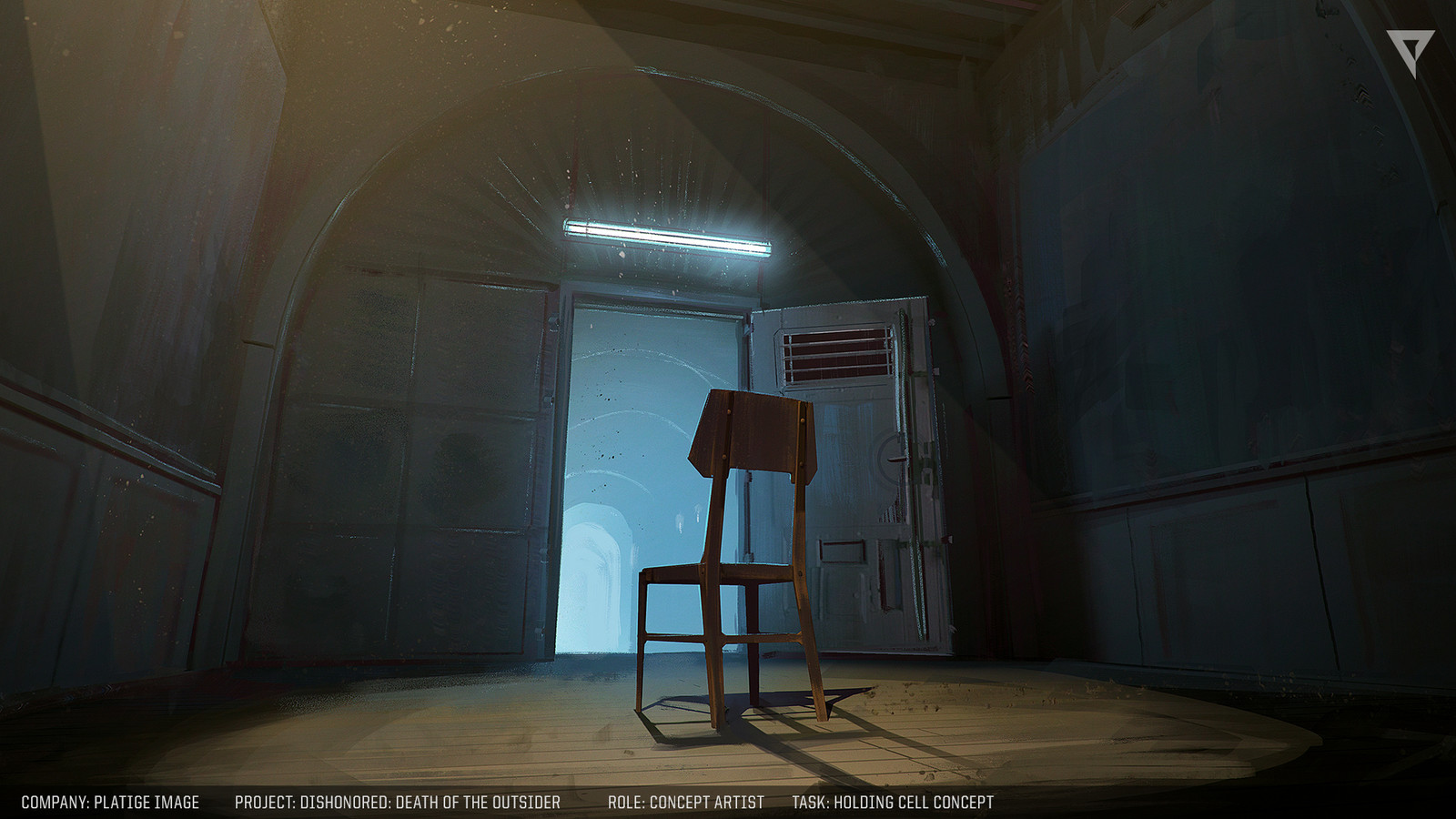 Concept for a holding cell.