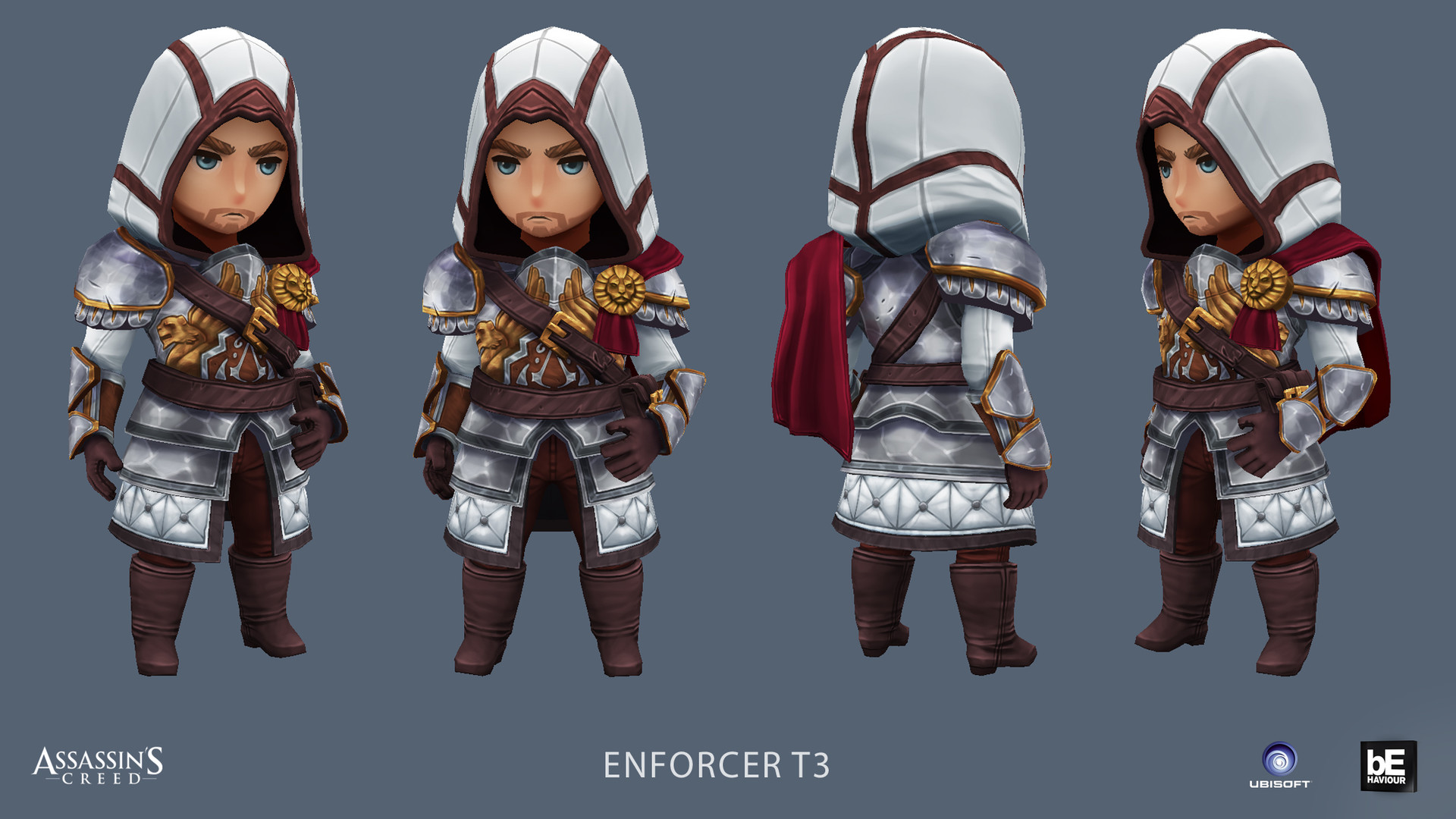 Artstation Assassins Creed Rebellion Characters Eric Bourdages