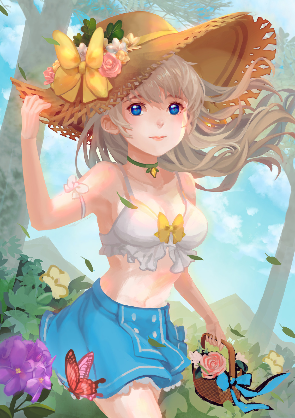 More contrast, Add more details for background