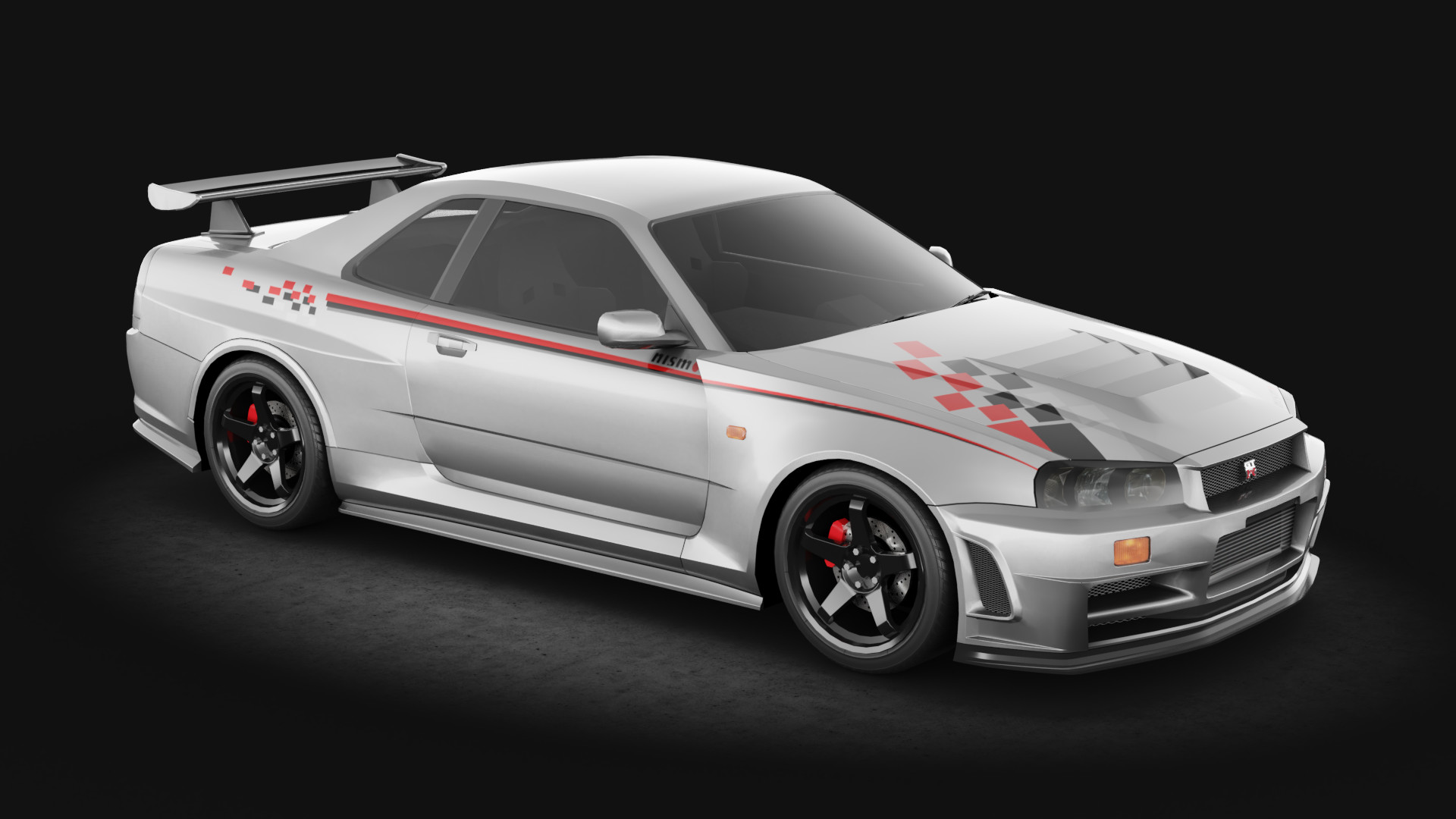 Artstation Nissan Skyline R34 Z Tune Wojciech Klimas