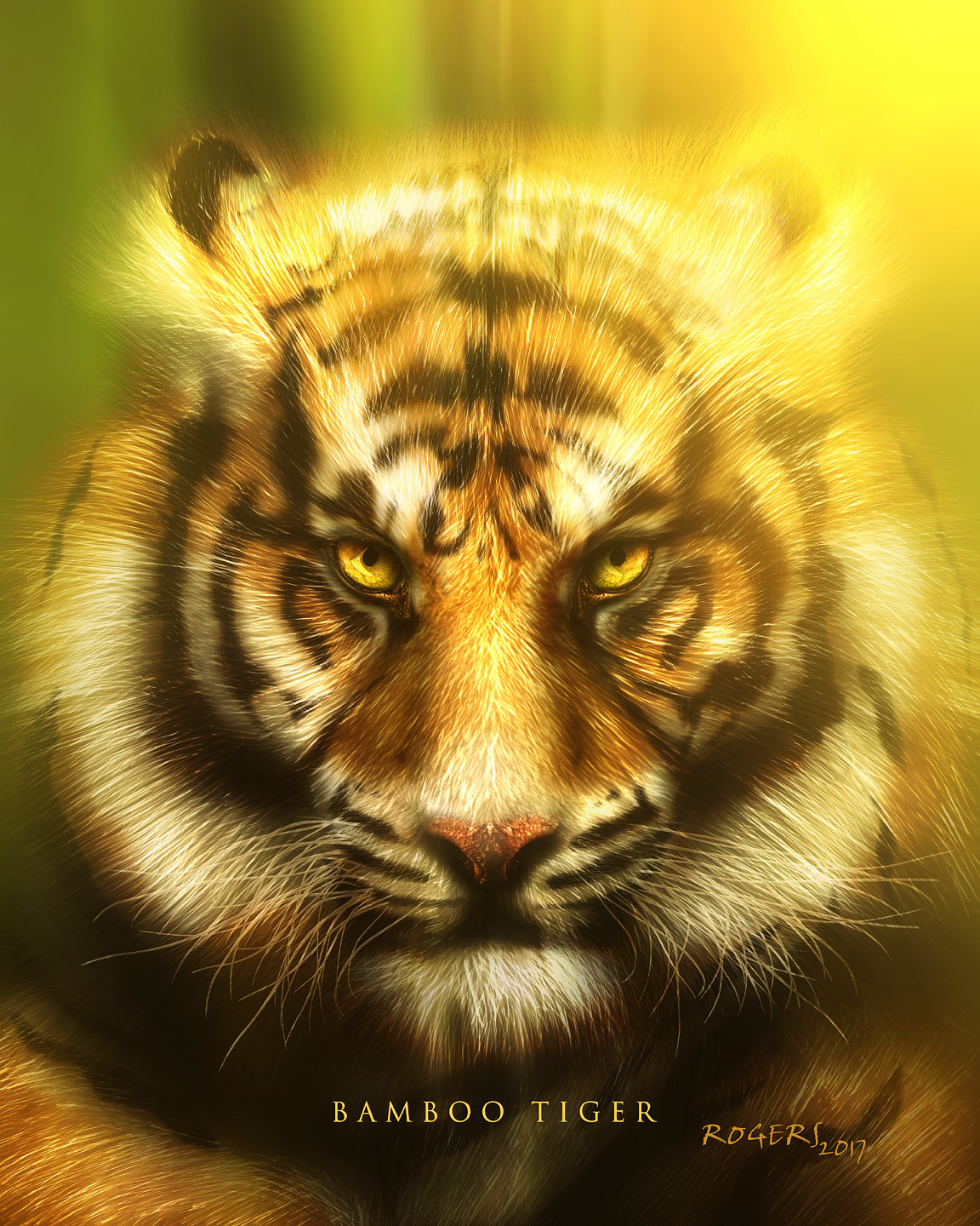Artstation Bamboo Tiger Red Rogers