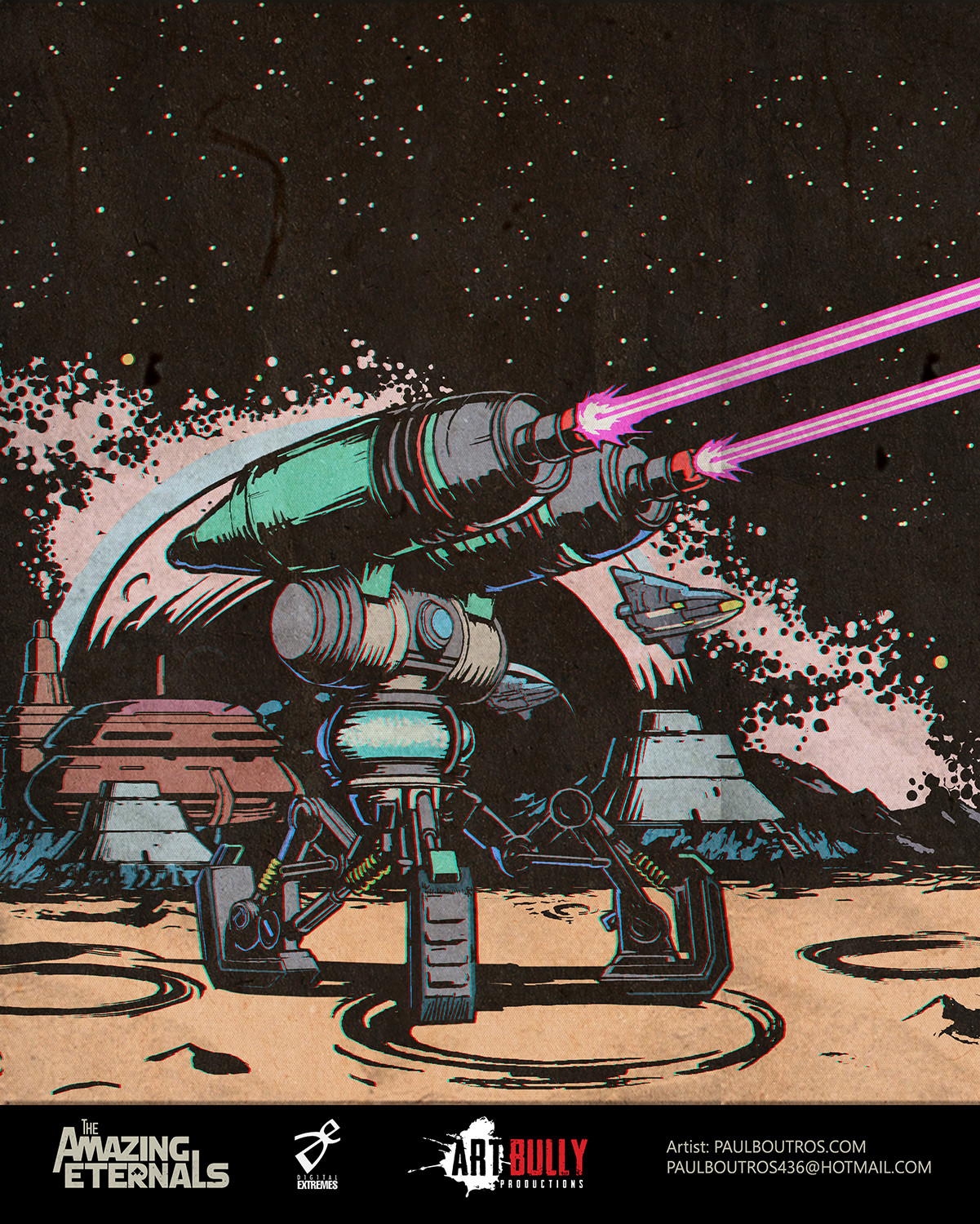 ArtStation The Amazing Eternals (Digital Extremes)