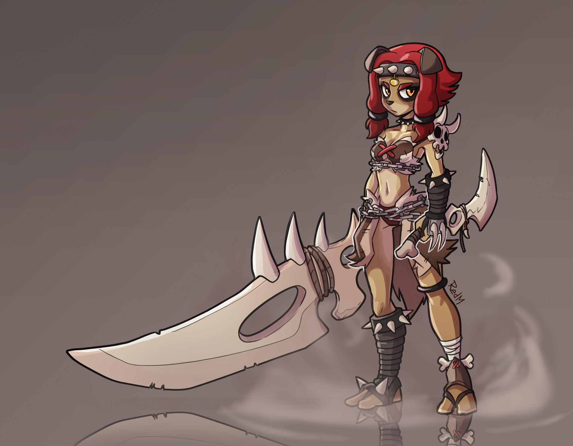 Artstation Fan Art Ouginak Wakfu Thybaut Redm
