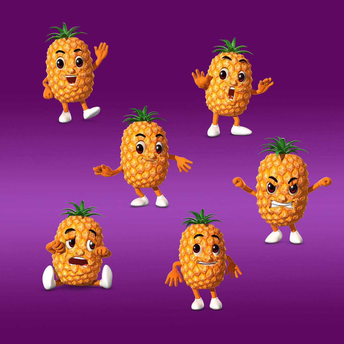 ArtStation - Pixel fruits