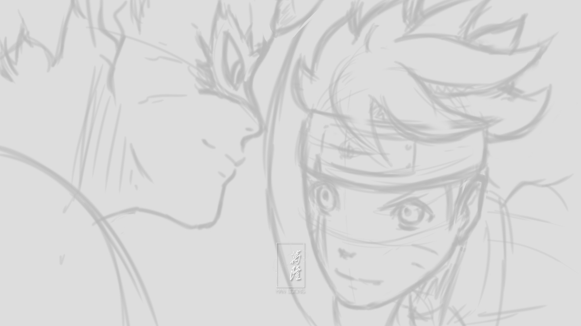 Artstation Boruto Vs Mitsuki Man Loong