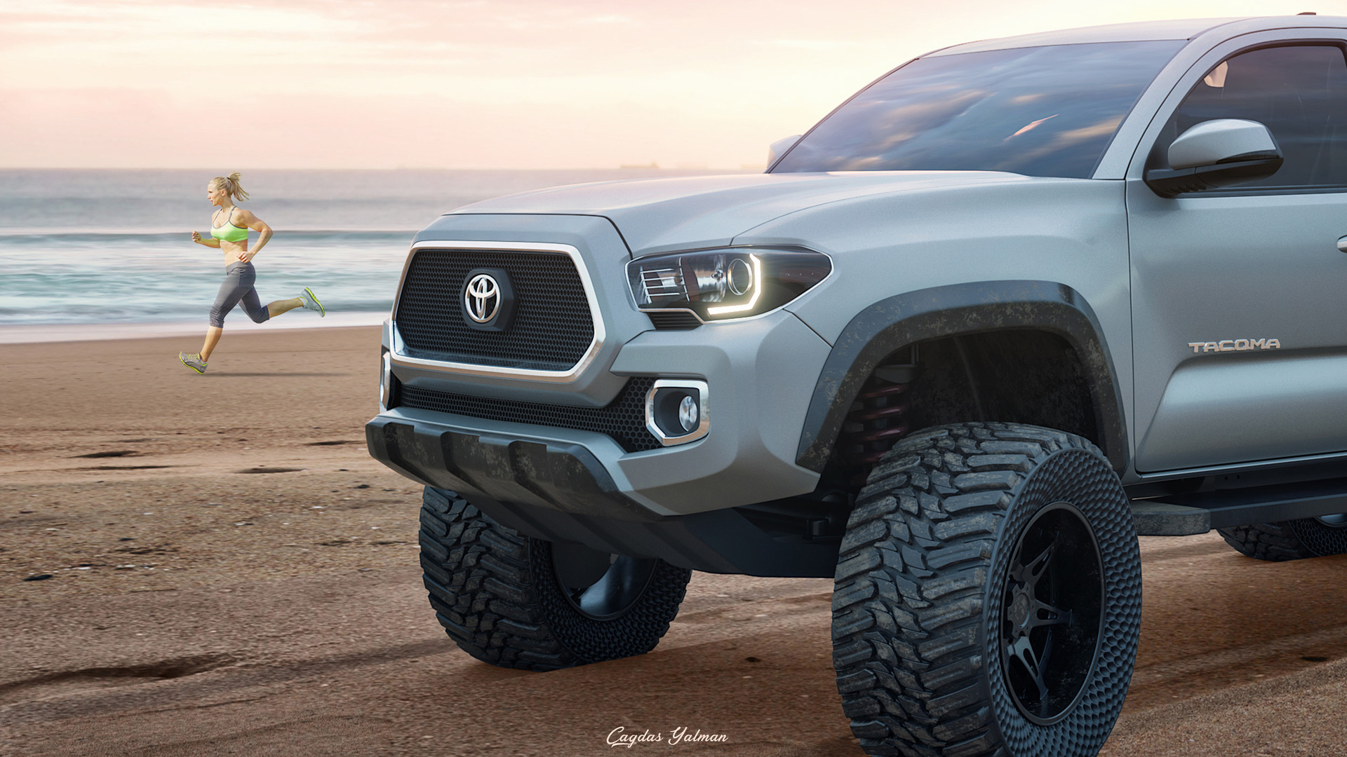 Artstation Toyota Tacoma V2 Cagdas Yalman