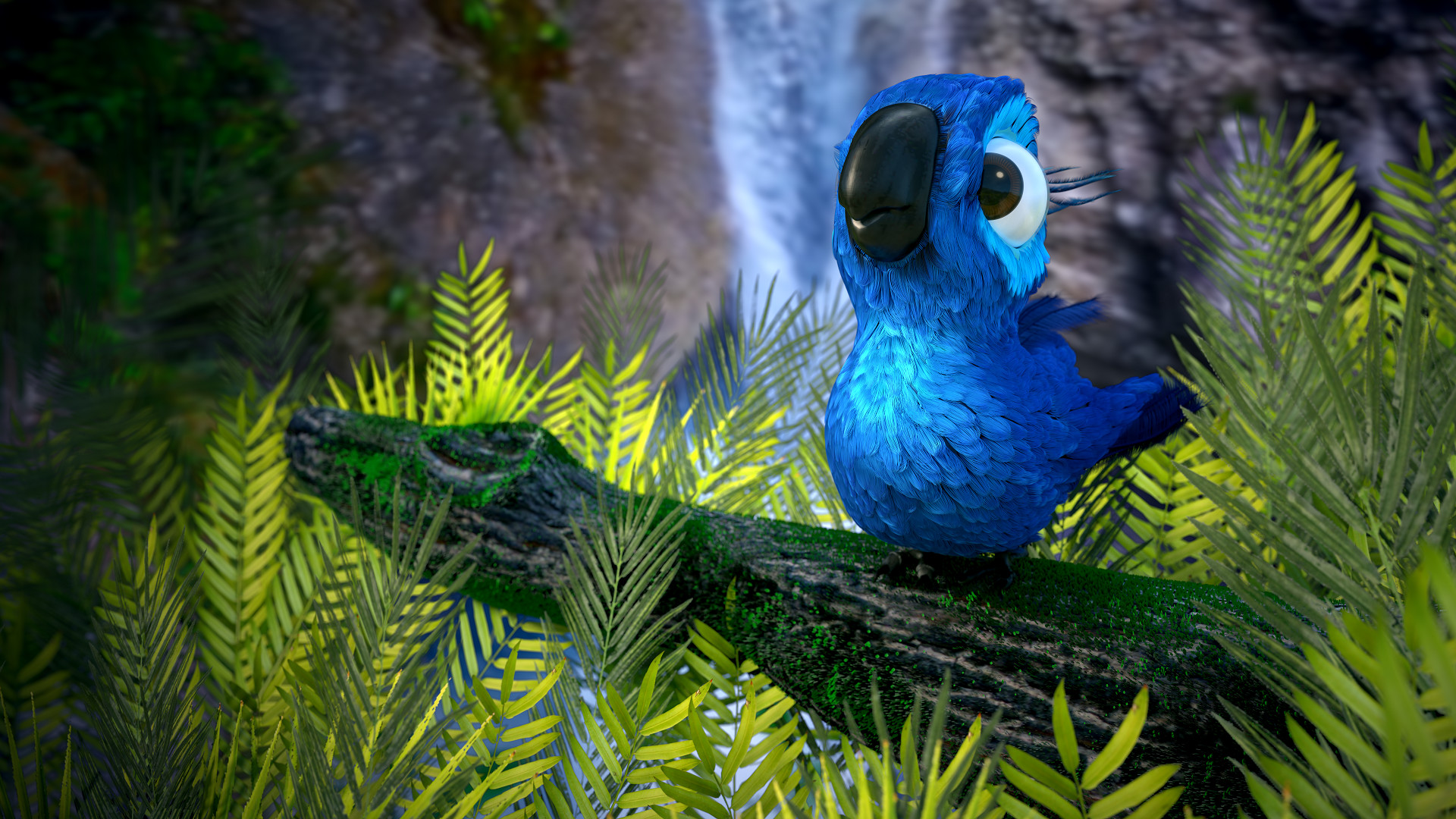 Artstation Cute Bird Inspired By The Movie Rio Colin Behrens