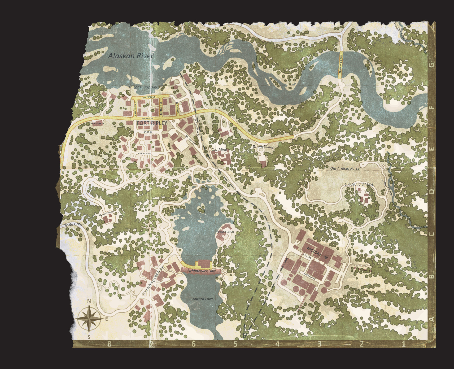 Artstation Main Map Design And Ui For Gold Rush The Game Mateusz Mucha Artstation Main Map Design And Ui For Gold Rush The Game Mateusz Mucha
