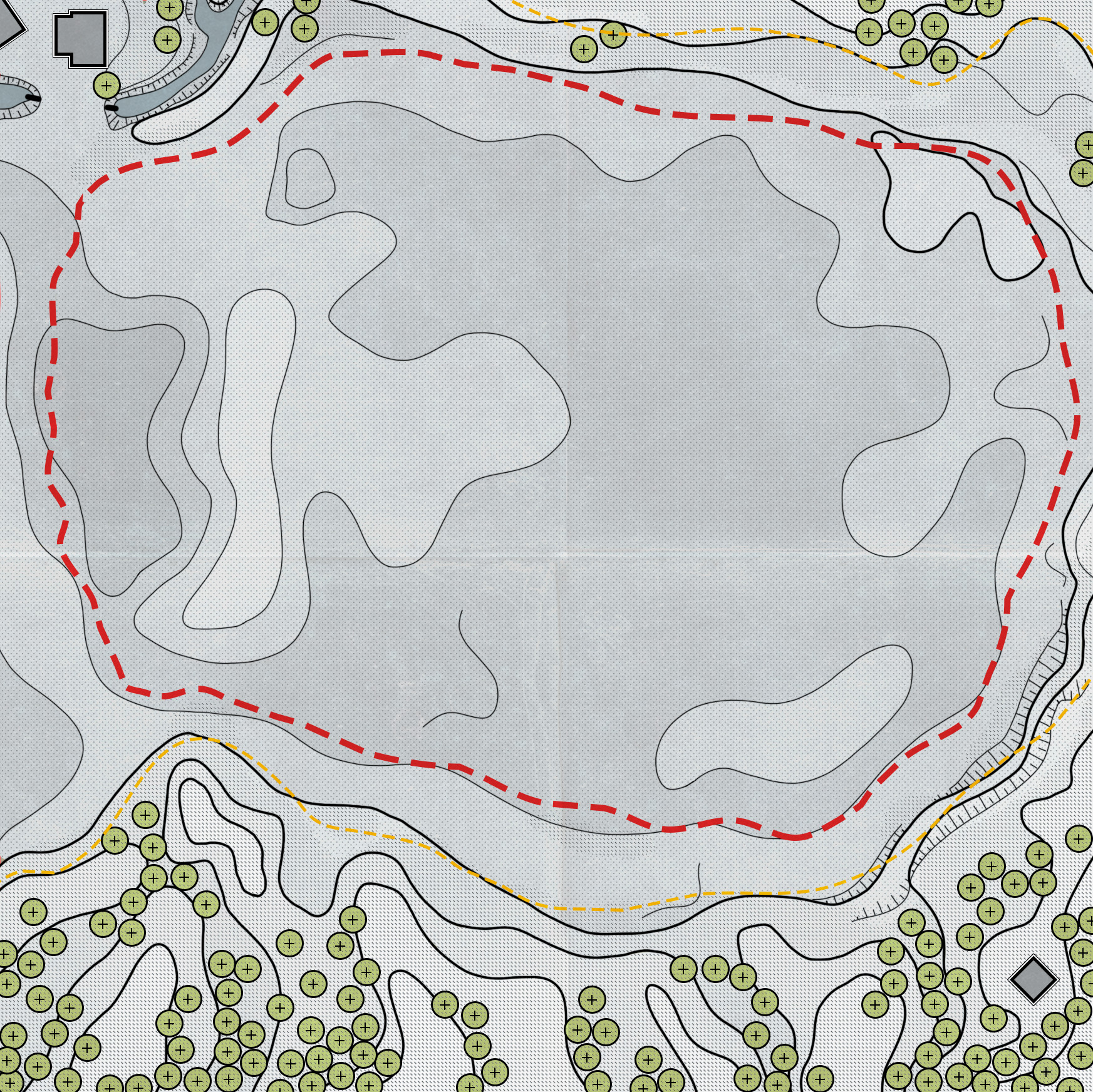 Artstation Main Map Design And Ui For Gold Rush The Game Mateusz Mucha
