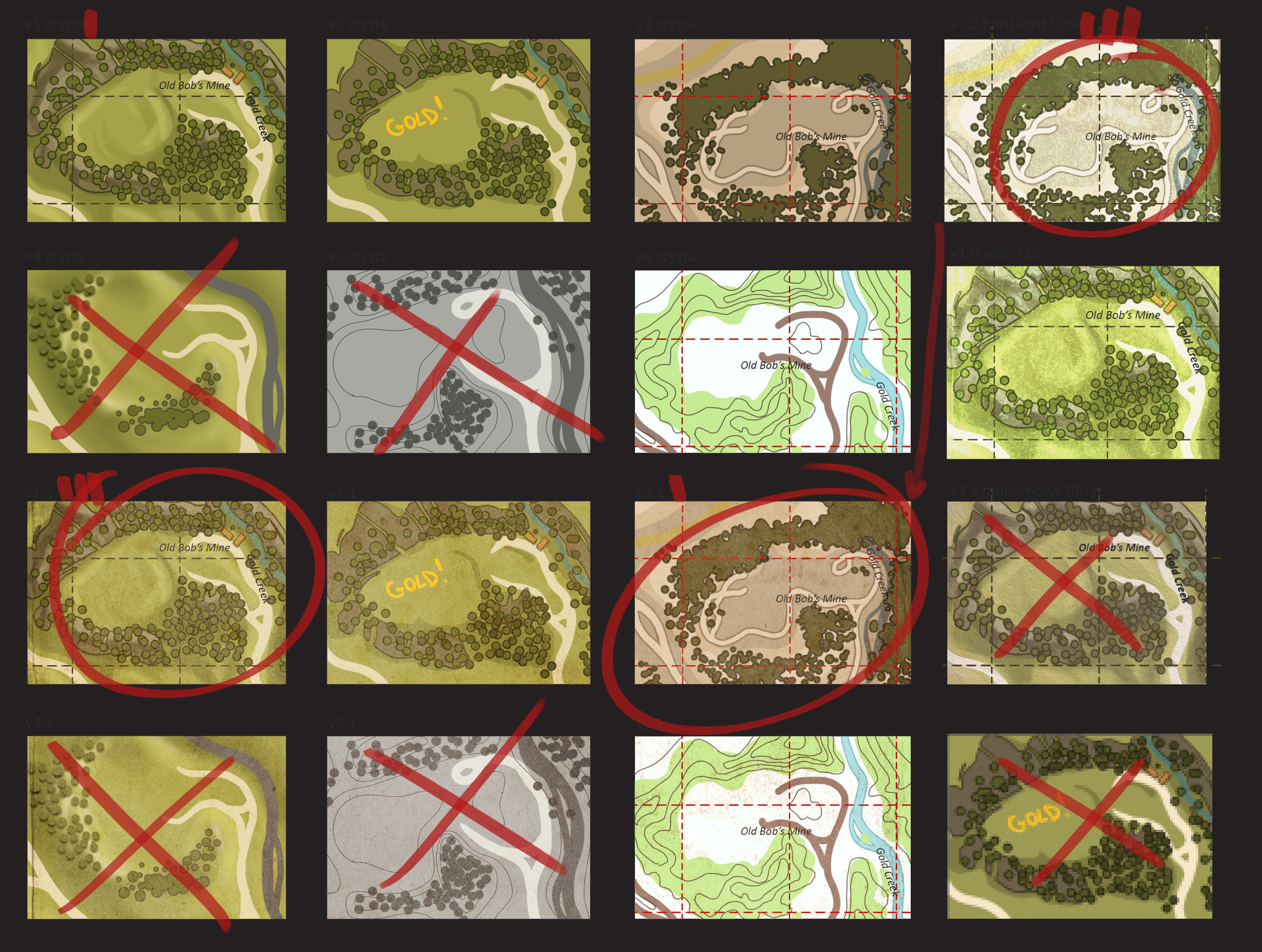 Artstation Main Map Design And Ui For Gold Rush The Game Mateusz Mucha