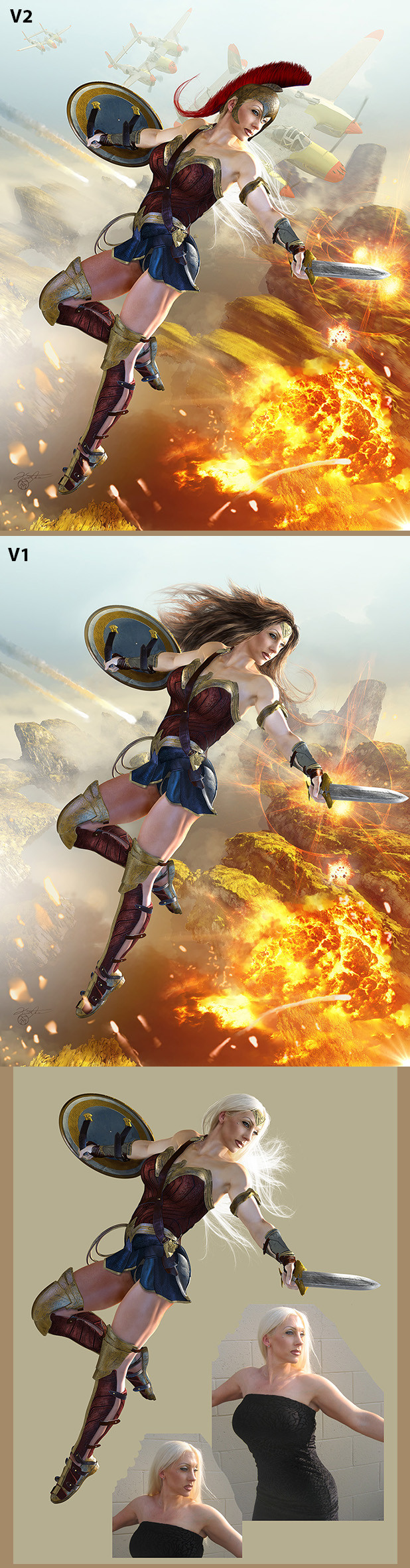Kurt Miller Wonder Woman Lightning Strikes