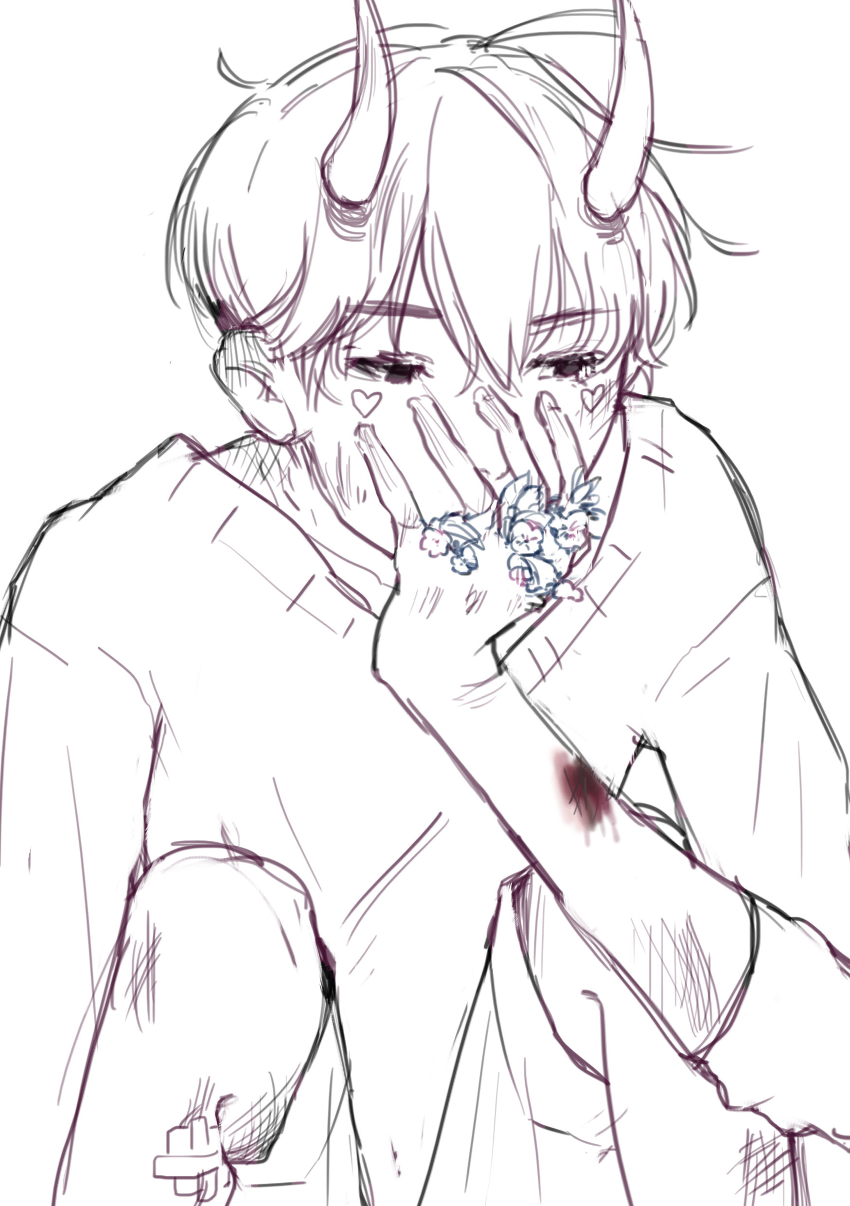 Xuan Lin Loh Hanahaki The hanahaki disease is a fictional disease in which unrequited love results in the person throwing up flower petals until the flowers clog up their respiratory system and xuan lin loh hanahaki