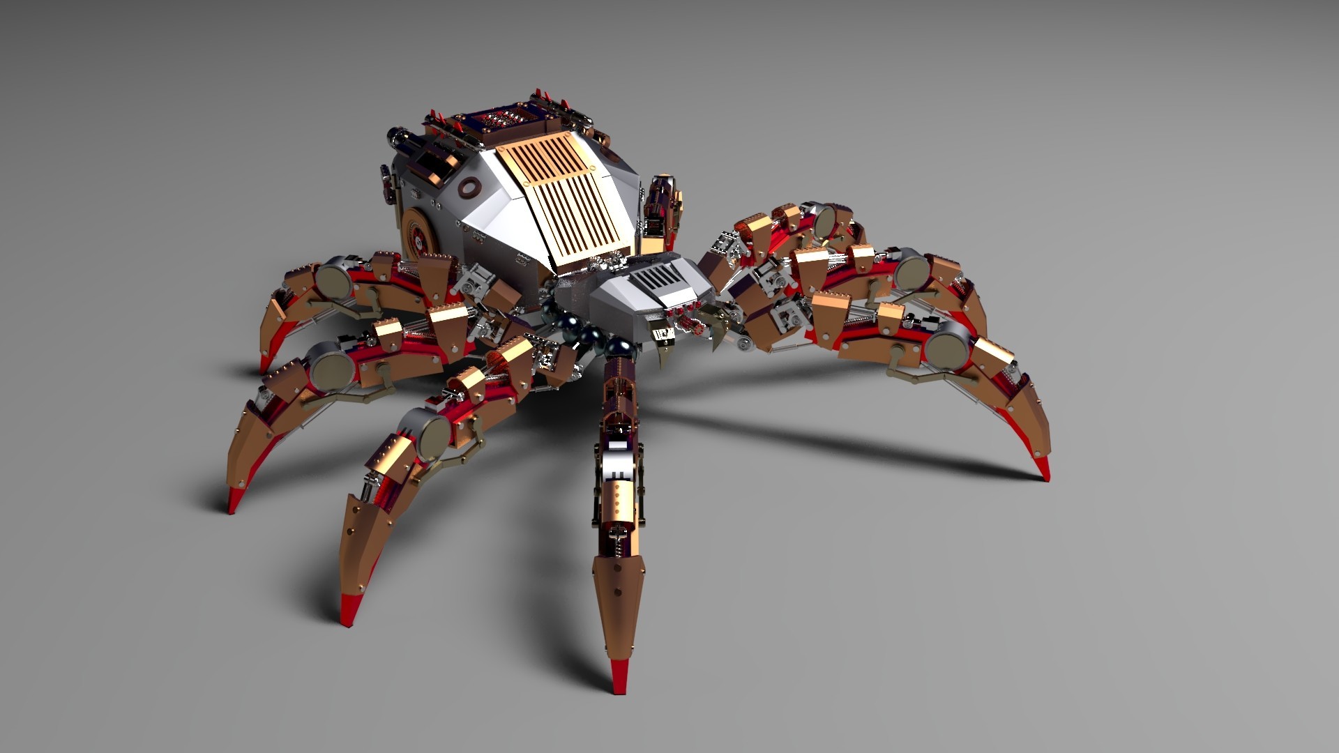 Spider Robot Hd Wallpaper