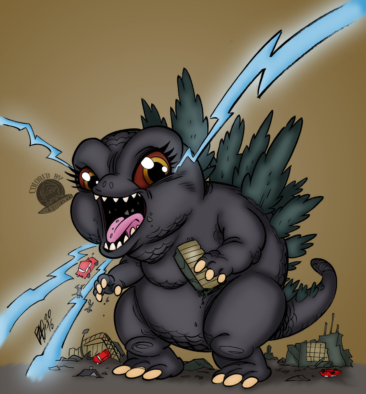 Godzilla mini hotsell