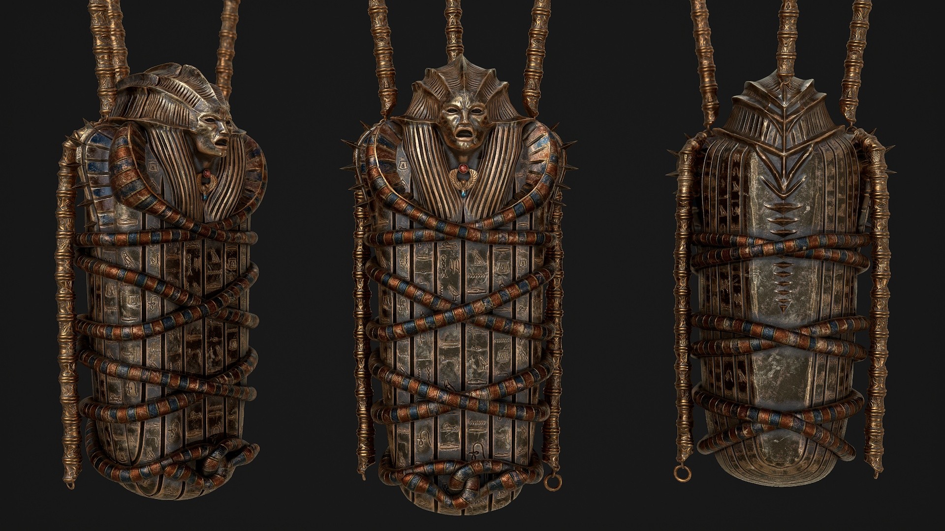 ahmed lakhder queen ahmanet coffin