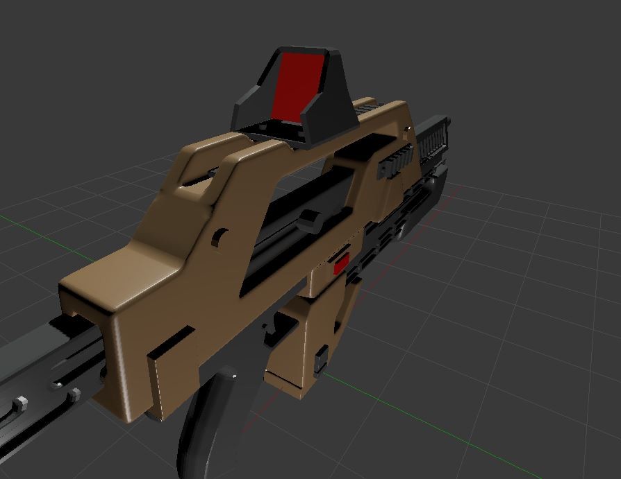 FPS view (Left-handed!)