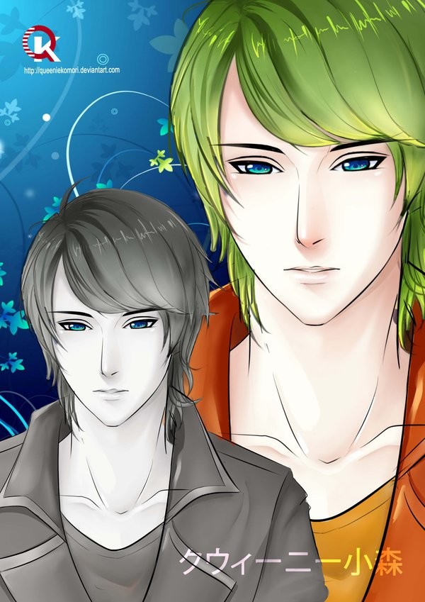 Queenie Komori Green Hair Boy Anime characters broken down by various features, including hair color, eye color, accessories, and more. queenie komori green hair boy