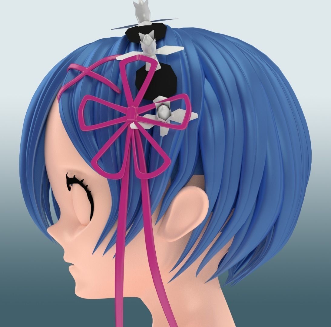 ArtStation - 3D hair styles for games