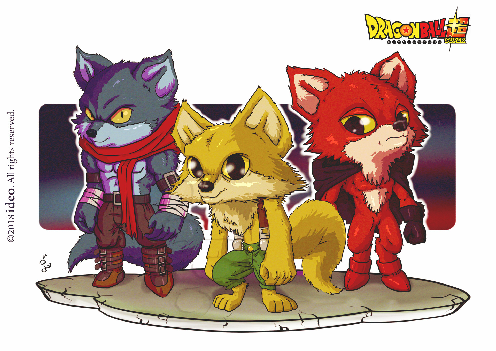 Artstation Chibi Trio De Dangers Cyril Brenner Loegel