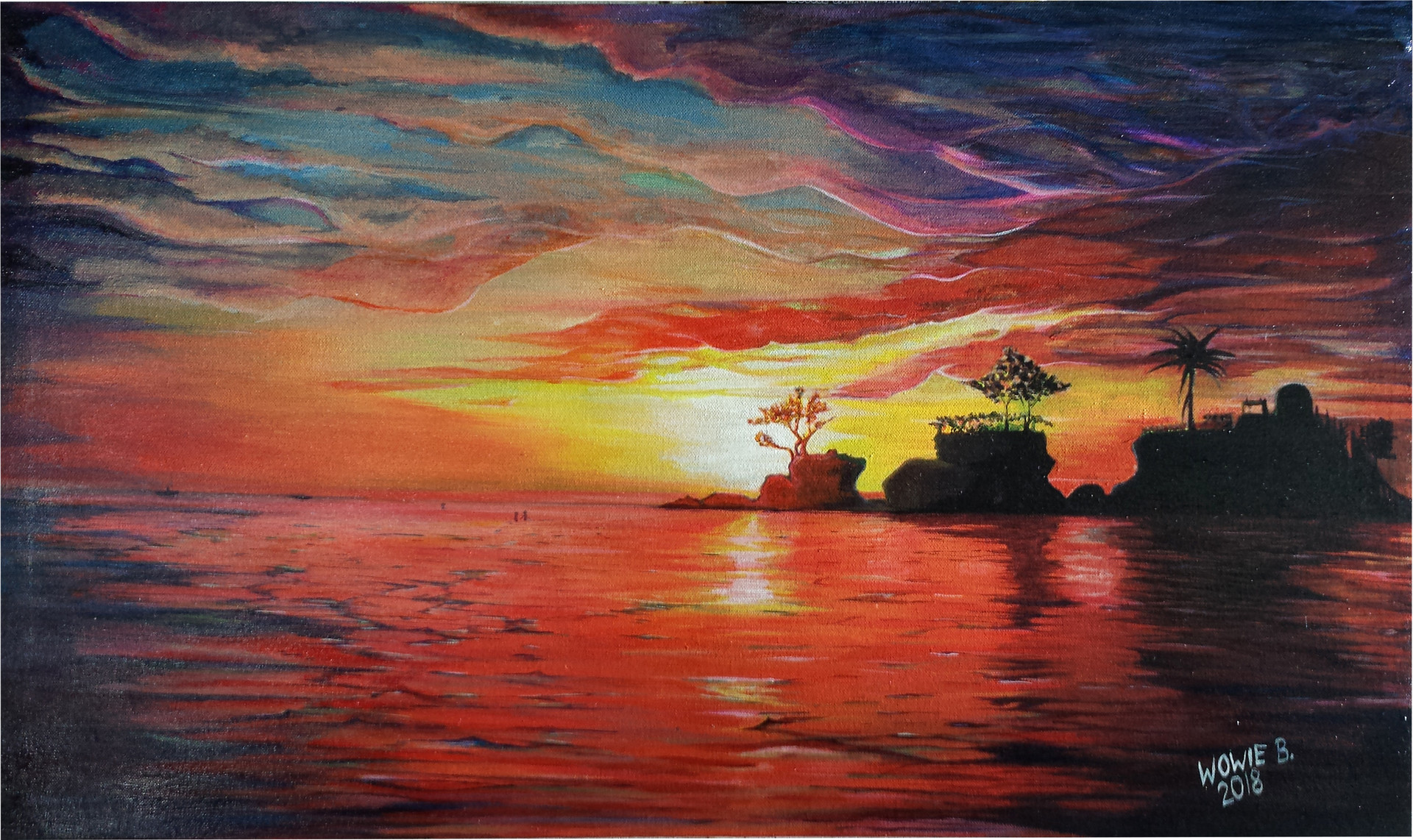 Artstation Impressionism Style Paint Boracay Philippines Wowie