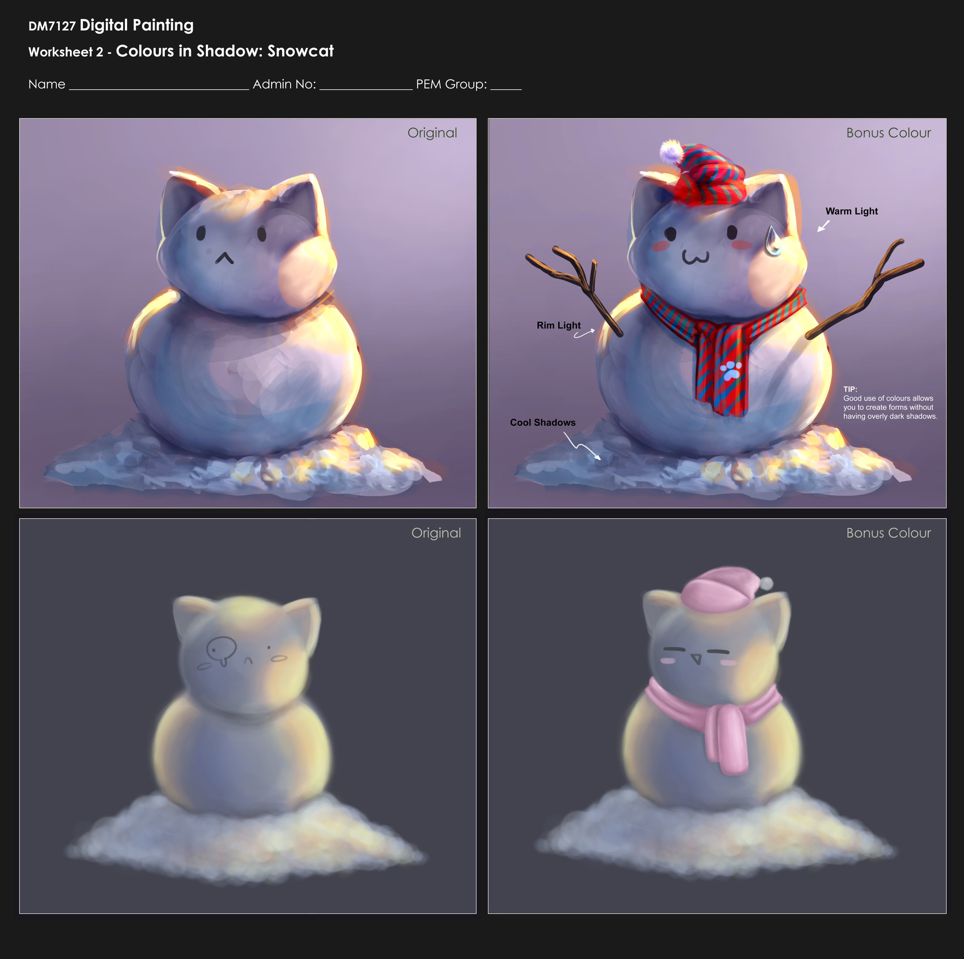Artstation Painting With References Rose Yap