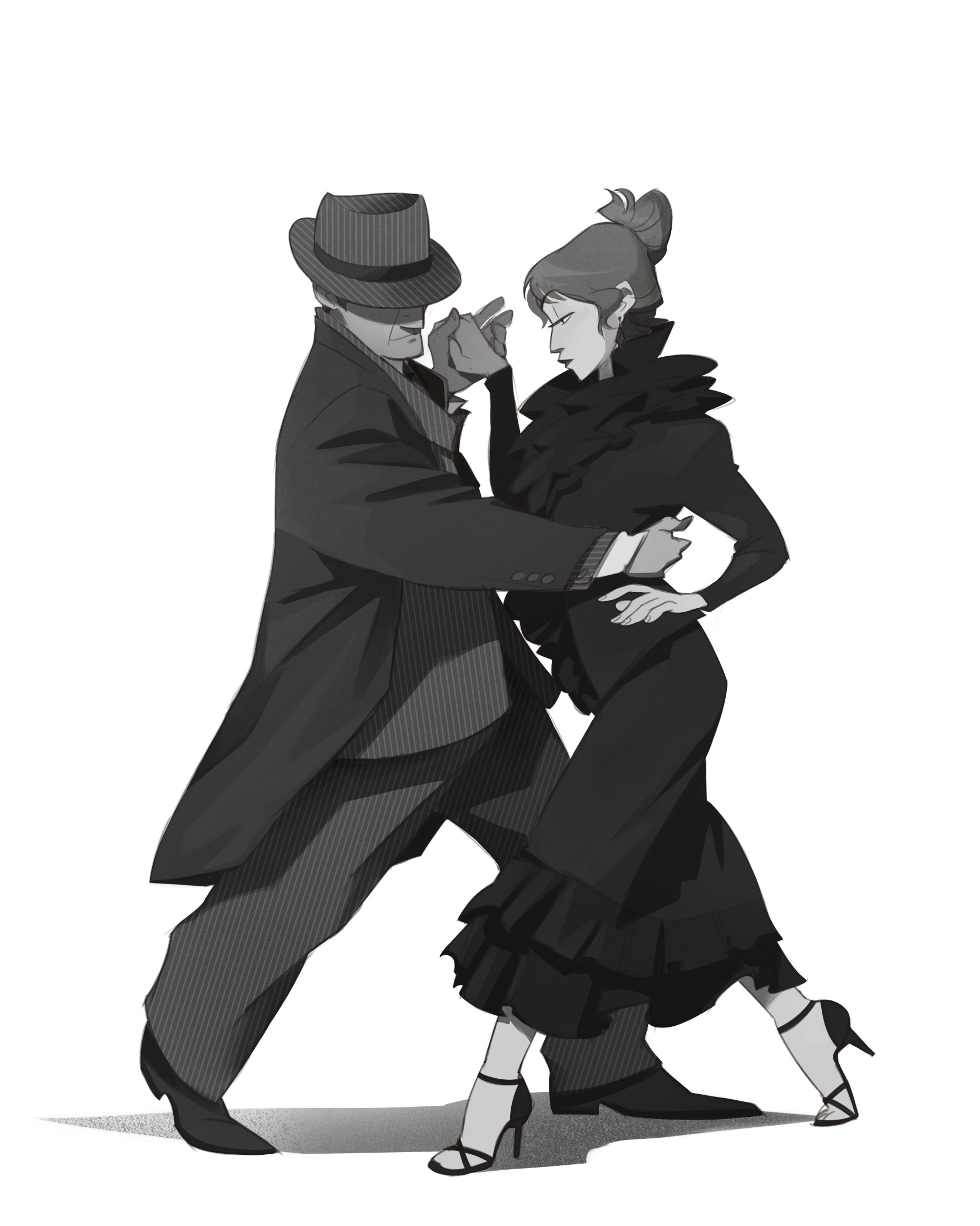 Puba 24 Studies 47r, tango art dance art movement minimalist # #minimalistsketch #tangodance #figuredrawingart #minimalistart #originalartprint #tangoartdance #dancemovement #abstractartposter. puba 24