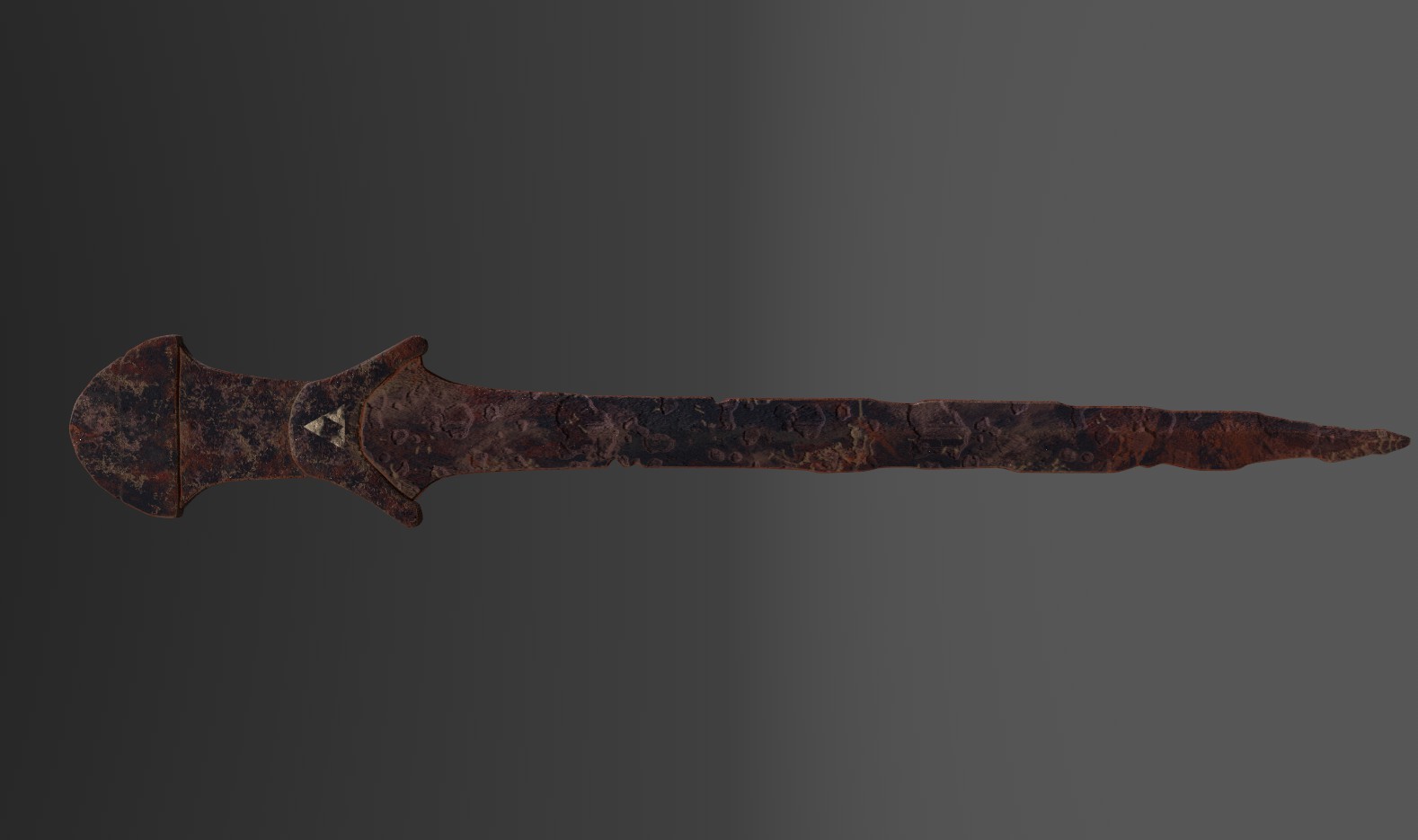 ArtStation - Arslantepe bronze sword 3d reconstruction.