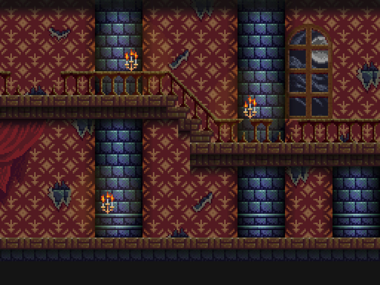 Jonathan Dodd - Castlevania Revamp Pixel Art