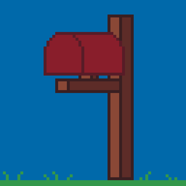 Mailbox Pixel Art