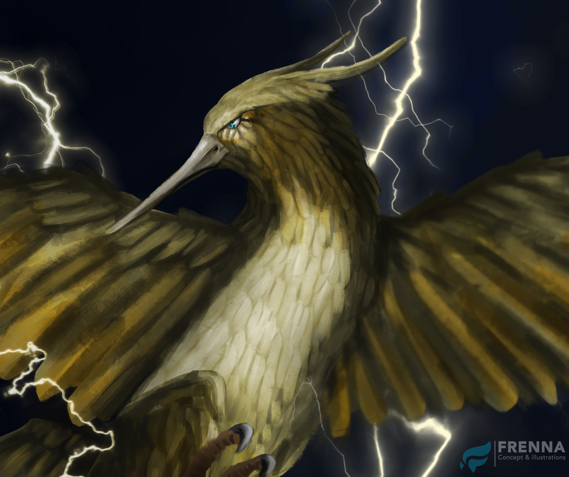 Artstation Thunderbird From Fantastic Beasts And Where To Find Them Personal Concept Sergio Frenna
