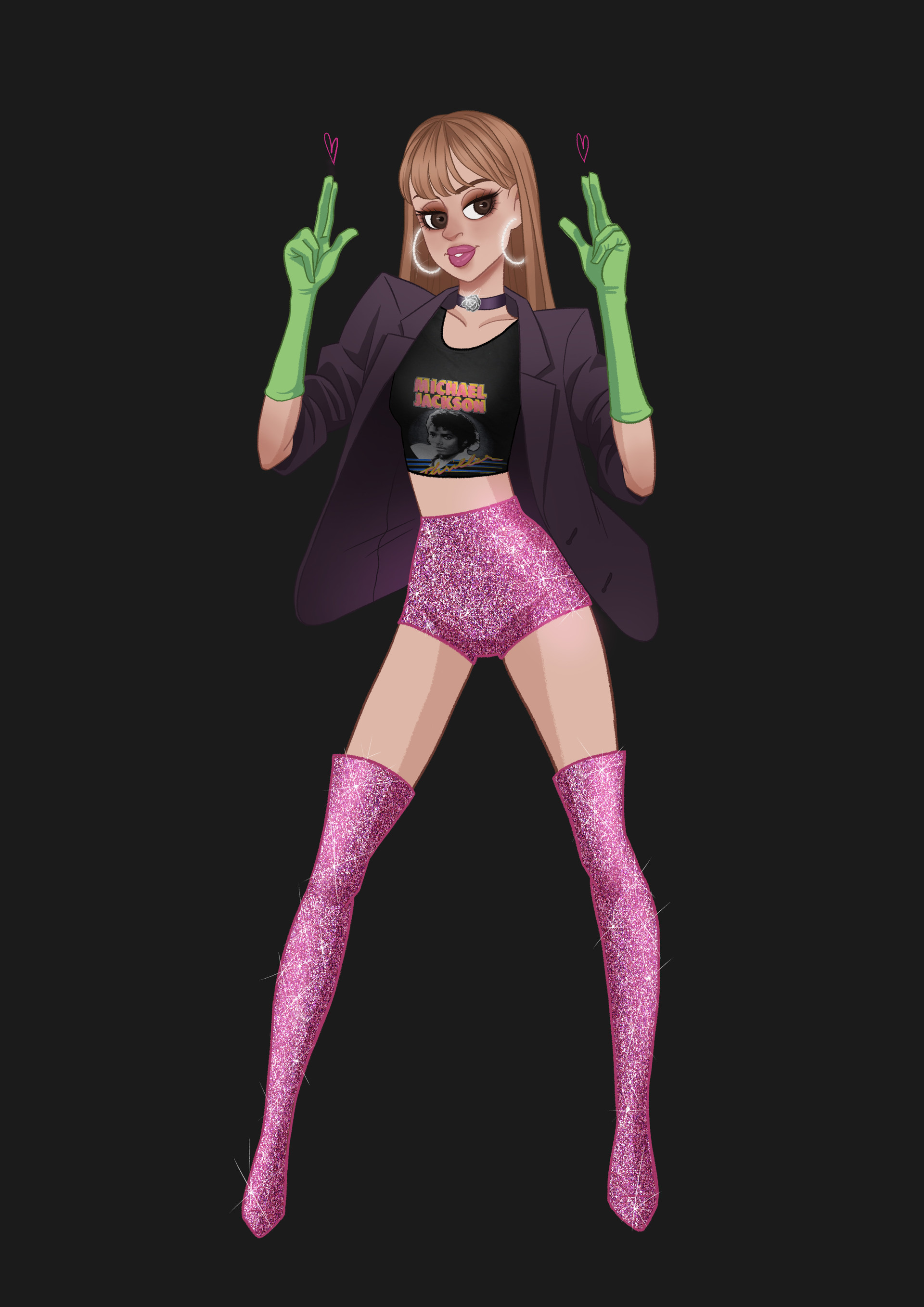 Artstation Blackpink Lisa Dunya Gorokhova