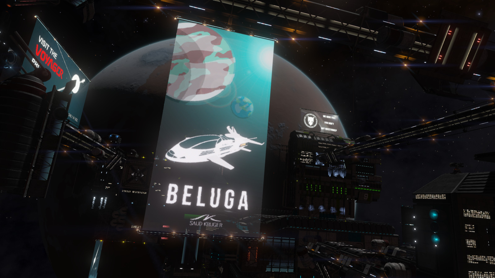 Beluga, in game.