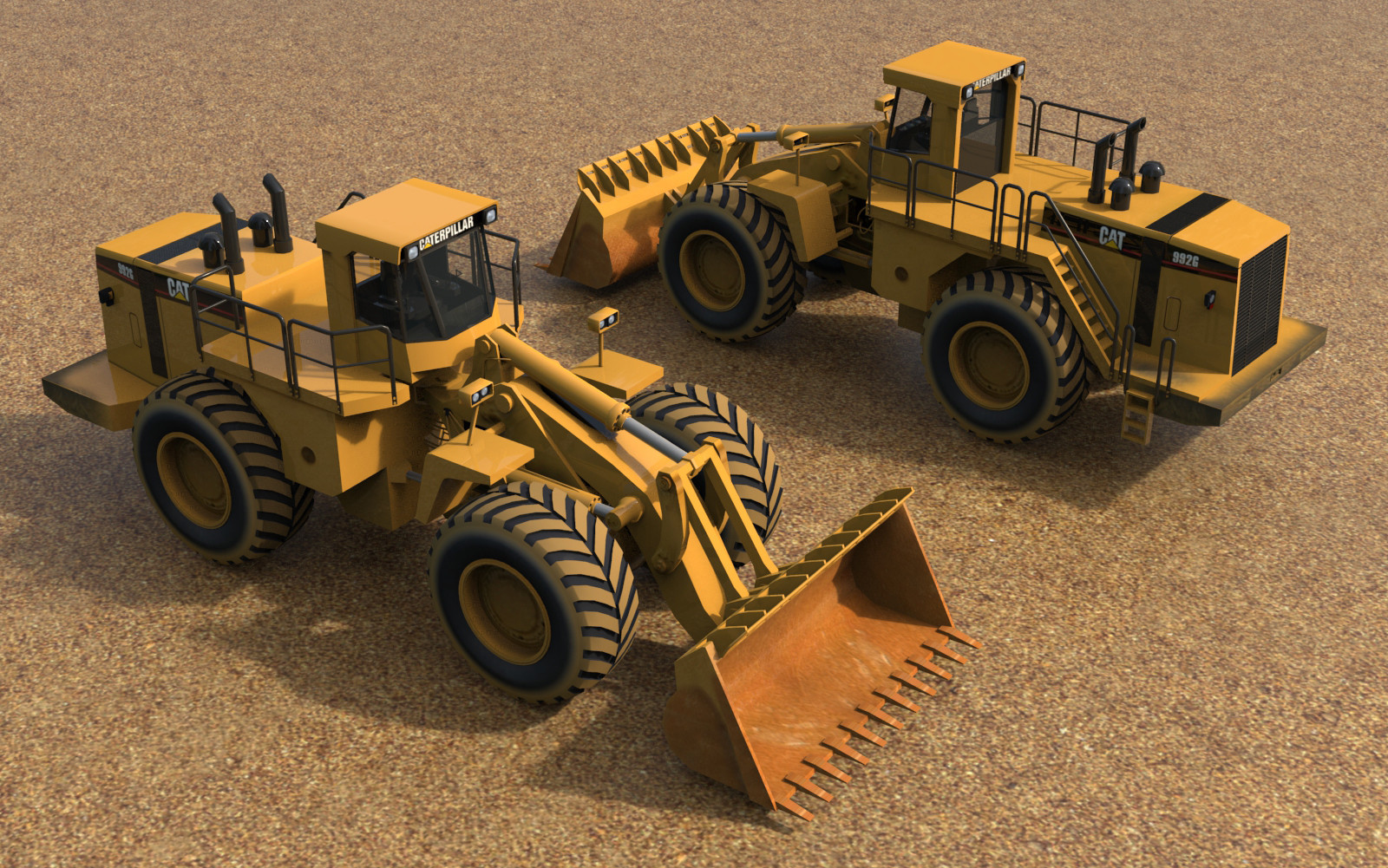 Caterpillar 992C Wheel Loader - 1/48 - CCM - Diecast - Only