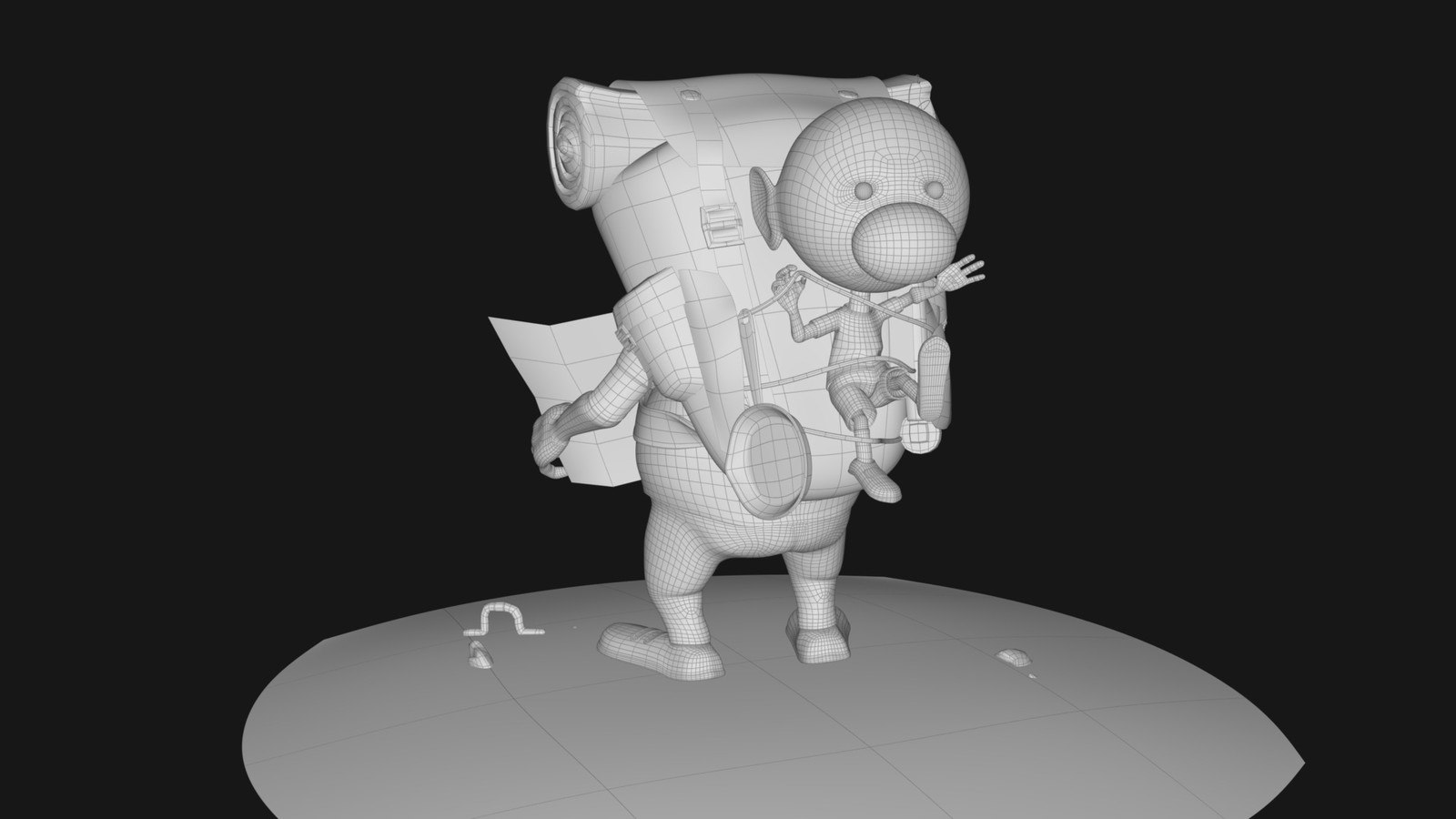 Wireframe (Peck Side)