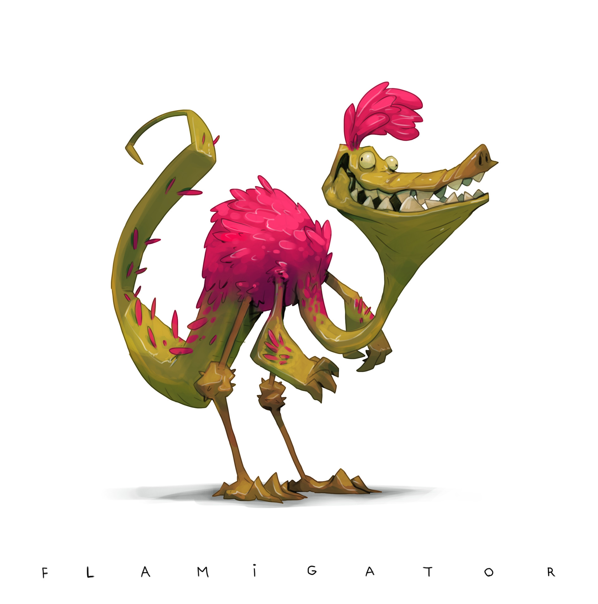 Good monster. Фламинго монстр. Филипп монстр Фламинго. Создай своего монстрика Фламинго