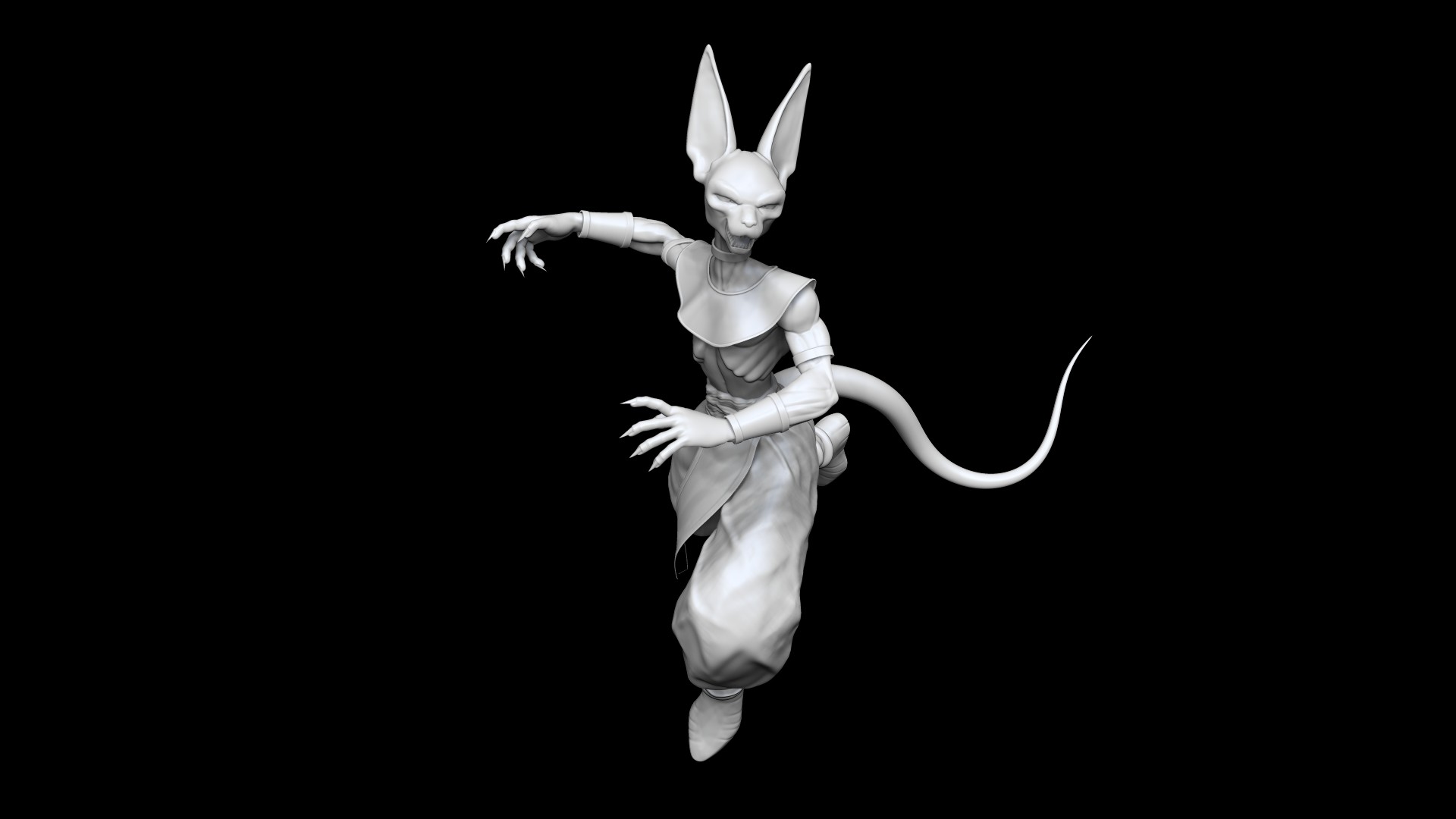 Artstation Dragon Ball Bills ドラゴンボール 破壊神ビルス Cesar Serrador Cuevas