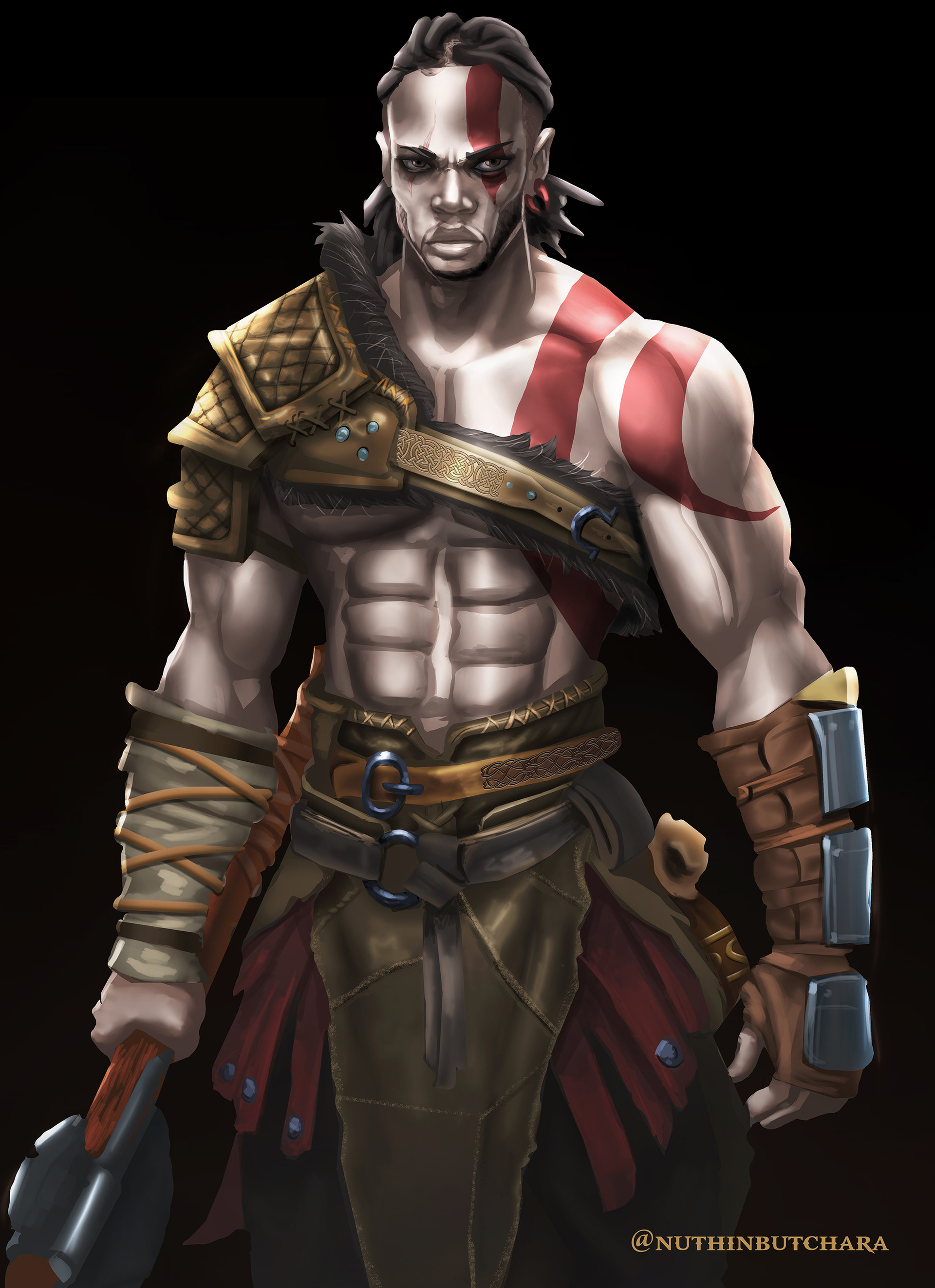 black kratos pop