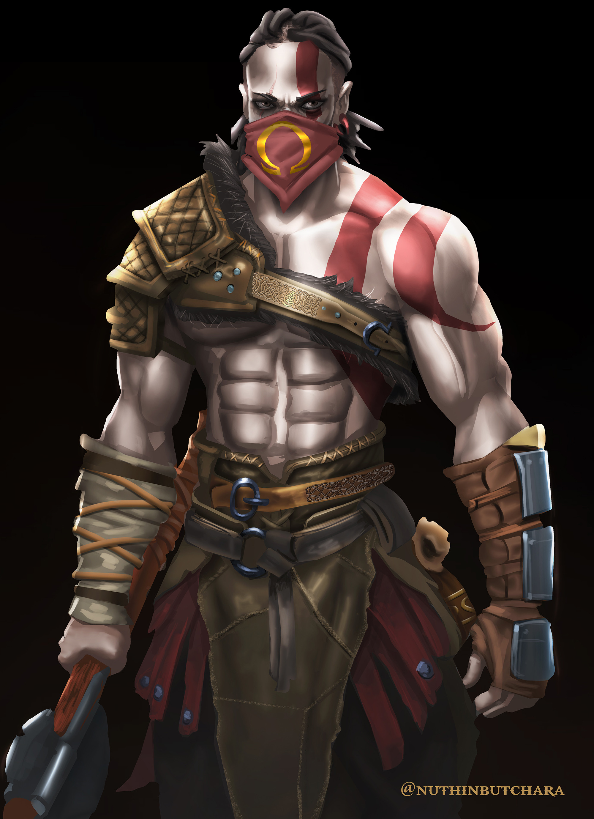 black kratos pop