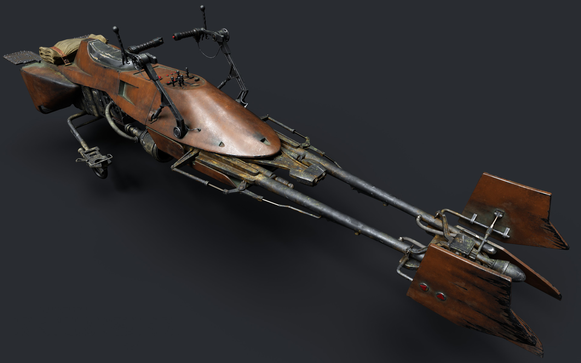 Dan Dunford - Star Wars Speeder Bike Fan Art