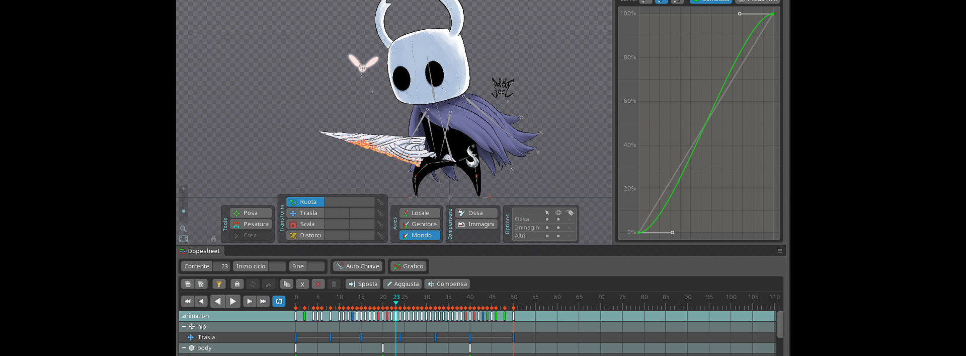 Artstation Hollow Knight Fananimation Joel Fallerini