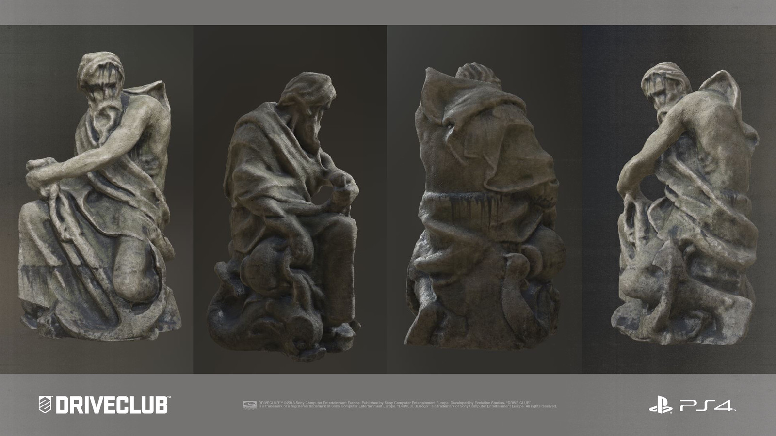 Statue from the Old Town track, captured with photogrammetry