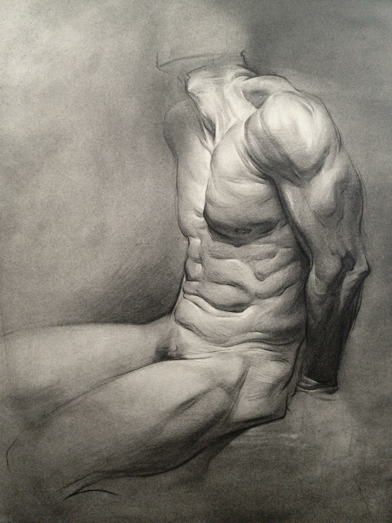 рисуем голых людей фото 91